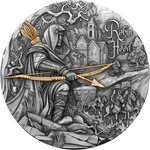 Monnaie ROBIN HOOD 2 Oz Argent 2000 Francs Cameroon 2024 (PRÉCOMMANDE)