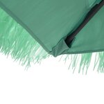 vidaXL Parasol de jardin avec mât en acier vert 300x200x250 cm