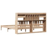 vidaXL Lit bibliothèque sans matelas 180x200 cm bois massif de pin