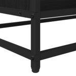 vidaXL Meuble TV Chêne noir 61 x 40 x 46 cm Bois d'ingénierie