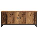 vidaXL Meuble TV Bois Ancien 100 x 35 x 45 cm Bois d'ingénierie