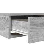 vidaXL Tiroirs de lit avec tiroir Gris Sonoma 150 x 36 5 x 16 5 cm