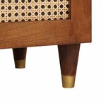 vidaXL Cabinet de chevet Marron 40 x 33 x 46 cm Bois d'acacia massif