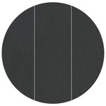 vidaXL Tapis de sol de piscine noir Ø 366 cm en tissu non tissé rond.