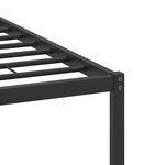 vidaXL Cadre de lit sans matelas chêne marron 140x190 cm