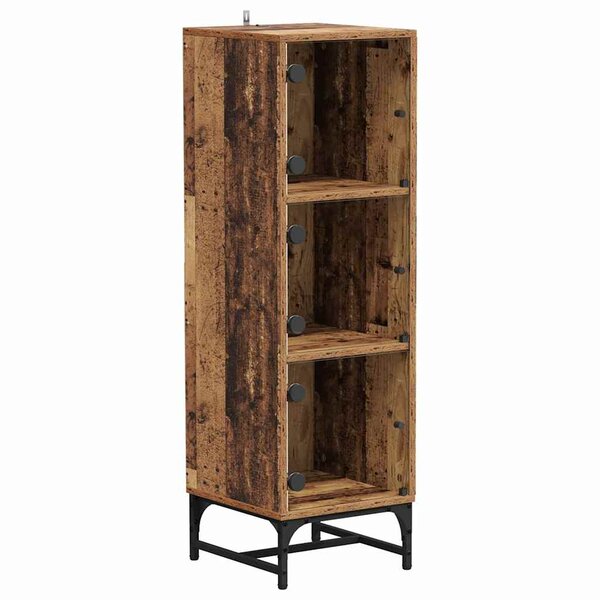 vidaXL Haut Armoire Bois ancien 35 x 37 x 117 cm Bois d'ingénierie