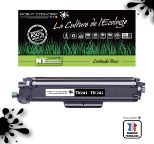 TN241 / TN245 / TN242 / TN246 - NOIR - Grande capacité