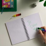 Legami STC0001 - 12 Crayons de Couleur Empilables - Dream in Colour