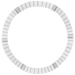 vidaXL Composteur de jardin Ø100x50 cm Acier galvanisé