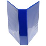 Classeur personnalisable Kreacover A4 Maxi 4 Ax Diam 40mm Dos 60 mm Bleu EXACOMPTA