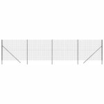 vidaXL Clôture en treillis métallique anthracite 1 6x10 m
