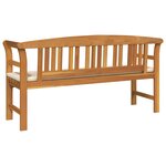 vidaXL banc Finition à l'huile naturelle 157 x 46 x 82 5 cm