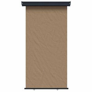 vidaXL Store latéral de balcon 117 x 250 cm 100  polyester fer acier