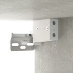vidaXL Armoires murales 2Pièces Gris béton 60x36 5x35cm Bois d'ingénierie