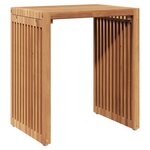 vidaXL Set de Tables Gigognes 3 Pièces en Bois Massif Teck