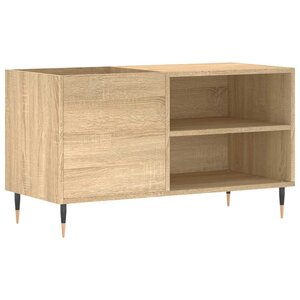 vidaXL Armoire à disques chêne sonoma 85x38x48 cm bois d'ingénierie