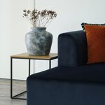 House Nordic Table latérale Avery Chêne et noir
