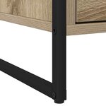 vidaXL Table de chevet Sonoma 50 x 39 5 x 50 cm Bois d'ingénierie
