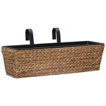 vidaXL Jardinières 2 Pièces Jacinthe d'eau
