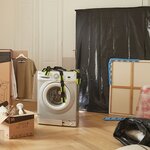 Pack and Move - Housse de protection matelas 1 place - 100 x 230 cm - Fermeture facile - Imperméable et anti-poussière