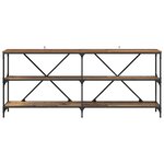 vidaXL Table console Bois ancien 180 x 30 x 75 cm Bois d'ingénierie