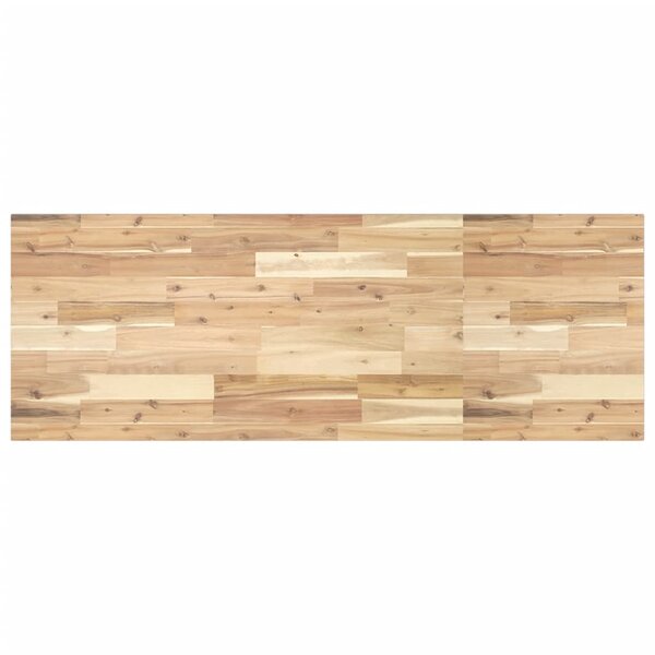 vidaXL Dessus de bureau non traité 120x50x2 cm bois d'acacia massif