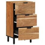 vidaXL Buffet 40x33x75 cm Bois Massif Acacia