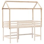 vidaXL Toit de lit pour enfants 207x95 5x159 cm bois de pin massif