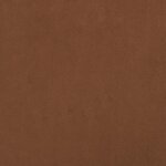 vidaXL Tabouret rond Marron Velours