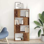 vidaXL Centre de divertissement Marron 60 x 24 x 124 cm