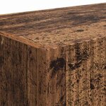 vidaXL Meuble TV mural Bois Ancien 60 x 31 x 29.5 cm Bois d'ingénierie