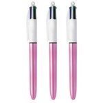 Stylo à bille rétractable 4Colours Shine  tracé: 0 32 mm BIC