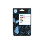 Hp 963 pack de 4 cartouches d'encre noire  cyan  jaune et magenta authentiques