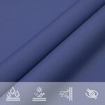 vidaXL Voile de parasol Tissu Oxford triangulaire 4 5x4 5x4 5 m Bleu