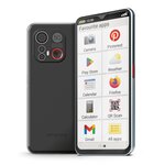 Emporia Smart.6 noir téléphone senior Android - 4900 mAh  5G  WiFi  BT  NFC