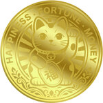Monnaie LUCKY CAT 1/1000 Oz Or 12$ Liberia 2026 (PRÉCOMMANDE)