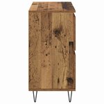 vidaXL Buffet Marron 60 x 35 x 70 cm Bois d'ingénierie