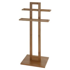 Bathroom Solutions Porte-serviettes Bambou 38x32 5x70 cm