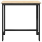 vidaXL table Chêne Sonoma 100 x 50 x 76 5 cm