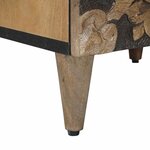 vidaXL Cabinet de chevet 2 Pièces Marron 40 x 33 5 x 46 cm