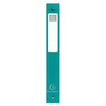 Classeur 4 Anneaux 30mm Polypropylène Opak Rigide 10/10e - A4 Maxi. - Vert Foncé - X 10 - Exacompta