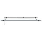 vidaXL Auvent Rétractable with Beige 400 × 350 cm tissu