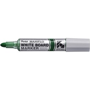 Marqueur tableau blanc maxiflo mwl5w pointe ultra large vert x 12 pentel