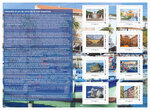 Collector 8 timbres - Ajaccio - Cité impériale - Lettre Verte