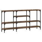 vidaXL Table console Bois ancien 160 x 29 x 80 cm Bois d'ingénierie