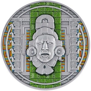 Pièce de monnaie en Argent 2000 Francs g 62.2 (2 oz) Millésime 2025 7 Groundbreaking Ancient Civilizations MAIA (PRÉCOMMANDE)