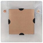 vidaXL Miroir de style aviation 50x50 cm Métal