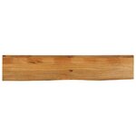 vidaXL Dessus de table à bord vivant 180x40x2 5cm bois massif manguier