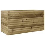vidaXL Jardinière 90x40x45 5 cm bois de pin imprégné