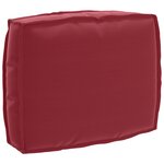 vidaXL Coussin Bordeaux 50 x 40 x 12 cm Tissu Oxford